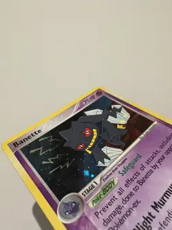 Pokemon Card Banette 1/100 EX Crystal Guardians Holo LP - Image 3