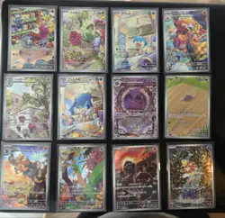AR 12 Card Complete Set sv1a Japanese Pokemon Card Triplet Beat - Image 1