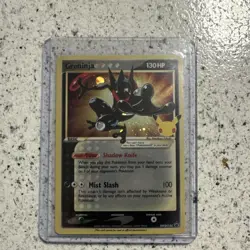 Pokemon TCG Greninja Star Promo SWSH144 Sword & Shield Holo 130 HP Card English - Image 2