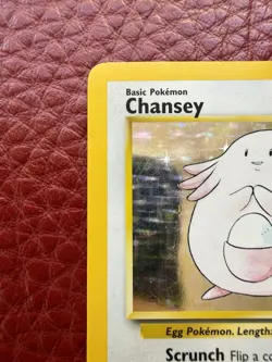Chansey 3/102 Holo Base Set 1999 WOTC Pokemon Card Vintage Rare - Image 3