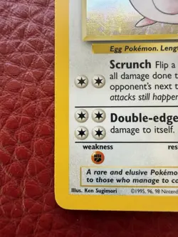 Chansey 3/102 Holo Base Set 1999 WOTC Pokemon Card Vintage Rare - Image 5