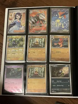 Binder Black Bolt / White Flare English & Japanese Cards Total Value $400+ - Image 5