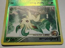Leafeon LV.40 Majestic Dawn Reverse Holo Card 24/100 Moderate Play - Image 3