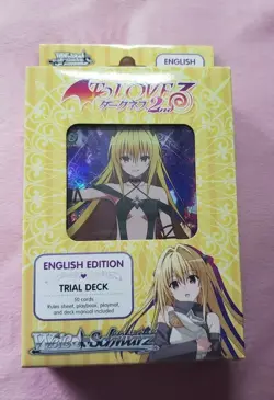 WeiB (Weiss) Schwarz To Love Ru English Trial Deck *New/Sealed* - Image 1