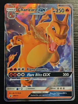 ⭐ Charizard GX SM211 NEAR MINT⭐Black Star Promo Holo Card Sun Moon - Image 1
