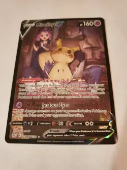 Mimikyu v TG16/TG30 Sword & Shield Brilliant Stars Trainer Gallery Card NM/M - Image 2