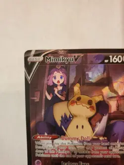 Mimikyu v TG16/TG30 Sword & Shield Brilliant Stars Trainer Gallery Card NM/M - Image 4