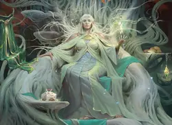 Galadriel, Gift-Giver - Non-Foil - ltr - 296 | MTG Card - Image 2