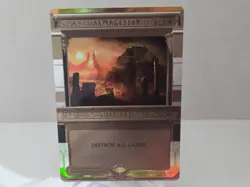 Armageddon - Foil - NM - Amonkhet Invocations - MTG - Image 1