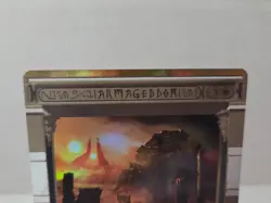 Armageddon - Foil - NM - Amonkhet Invocations - MTG - Image 2
