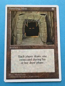 Howling Mine - MTG Alternate 4th Edition - Magic LP - Image 1