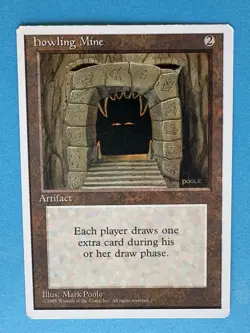 Howling Mine - MTG Alternate 4th Edition - Magic LP - Image 3