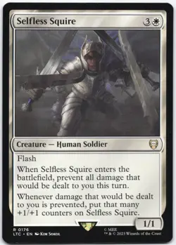Selfless Squire Normal R LTR 176 NM - Image 1