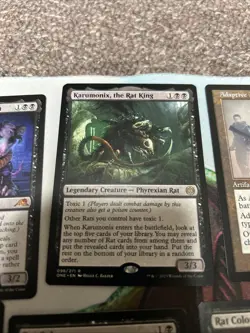 Karumonix, THE RAT KING Commander Deck EDH-RAT/Poison MTG with Sleeves and Box - Image 2