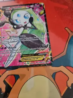 Pokemon TCG Meloetta EX Full Art Holo Card RC25/RC25 Legendary Treasures - Image 4