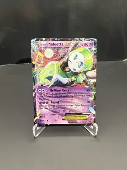 Pokemon Meloetta EX RC11/RC25 Legendary Treasures Ultra Rare Full Art Holo - Image 1