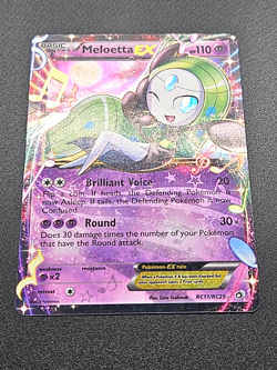 Pokemon TCG: Meloetta EX RC11 + Meloetta EX RC25 Legendary Treasures LP Combo - Image 3