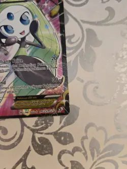 Pokemon TCG Meloetta EX Full Art Holo Card RC25/RC25 Legendary Treasures - Image 3