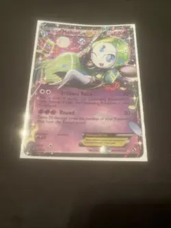 Pokemon TCG Meloetta EX Legendary Treasures 2013 Holo Rare Card RC11/RC25 - Image 1