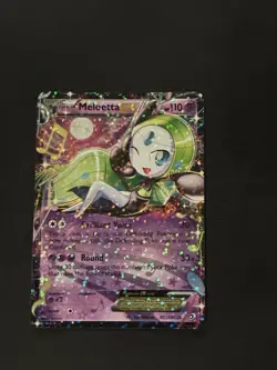 Pokemon TCG Meloetta-EX Legendary Treasures Rc11/Rc25 Holo Rare ex - Image 1