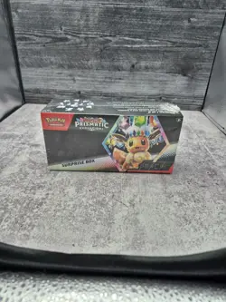 Pokemon Prismatic Evolutions Surprise Box Factory Sealed - Image 1