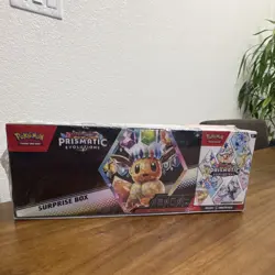 Pokemon Prismatic Evolutions Surprise Box Booster Bundle Sam’s Club - SEALED - Image 1