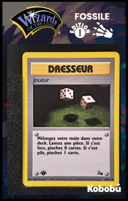 Carte Pokemon Joueur 60/62 Edition 1 Ed 1 Fossile Wizards 11 - Image 1