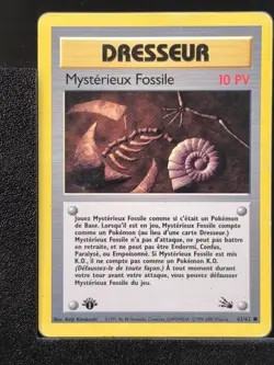 Carte Pokemon Mysterieux Fossile 62/62 Edition 1 Ed 1 Fossile Wizards 3 - Image 2