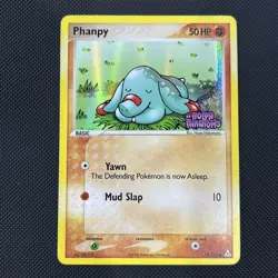 Pokemon TCG Phanpy EX Holon Phantoms 75/110 Reverse Holo NM- - Image 1