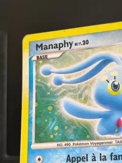 Carte Pokemon Manaphy 4/12 Holo Trainer Kit Manaphy 2008 Diamant & Perle - Image 3