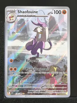 Carte Pokemon Shaofouine 134/086 EV10.5 Flamme Blanche WHT - Image 1