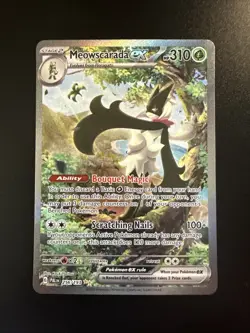 Meowscarada ex 256/193 Sv02: Paldea Evolved Holo Pokemon - Image 1