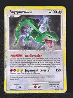 Carte Pokemon Rayquaza 14/146 Holo Eveil Des Legendes Diamant et Perle DP - Image 1