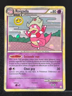 Carte Pokemon Roigada 12/123 Holo HeartGold SoulSilver HGSS FR - Image 1