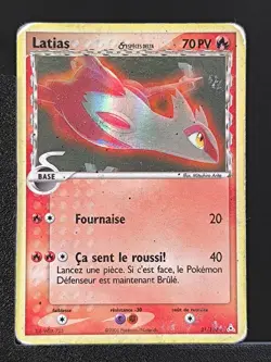 Carte Pokemon Latias 21/110 Holo Especes Delta Fantomes Holon Bloc EX FR - Image 1