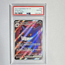 Pokemon Gengar ex 193/162 Temporal Forces Ultra Rare Holo PSA 10 English - Image 1