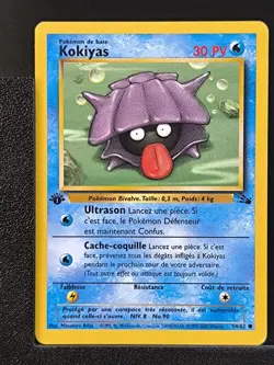 Carte Pokemon Kokiyas 54/62 Edition 1 Ed 1 Fossile Wizards 4 - Image 2
