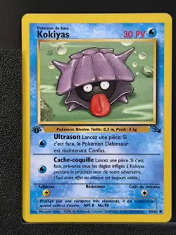 Carte Pokemon Kokiyas 54/62 Edition 1 Ed 1 Fossile Wizards 6 - Image 2