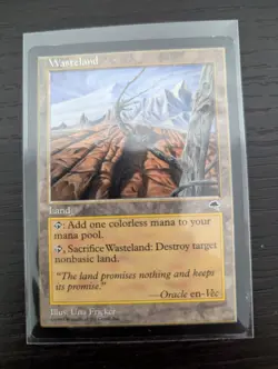 Wasteland Tempest MTG - heavy dmg, read descrip!! - Image 1