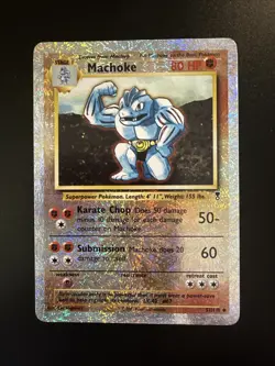 Machoke 51/110 Legendary Collection Reverse Holo Pokemon - Image 1