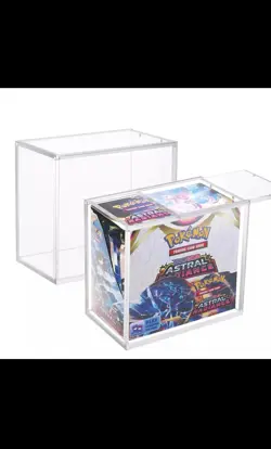 X5 POKEMON ACRYLIC DISPLAY CASE MAGNETIC LID - ENGLISH BOOSTER BOX (CASE ONLY) - Image 3