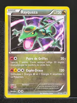 Carte Pokemon Rayquaza EX XY141 Promo Holo Black Star XY FR - Image 1