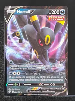 Carte Pokemon Noctali V 094/203 EB7 Evolution Celeste - Image 1