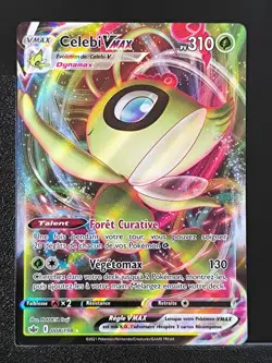 Carte Pokemon Celebi VMAX 008/198 EB6 Regne De Glace Epee et Bouclier FR - Image 1