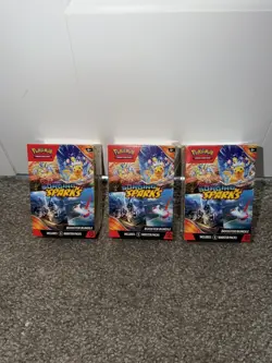 BRAND NEW-Pokemon TCG: Surging Sparks Booster Bundle-LOT OF 3-SEALED - Image 1