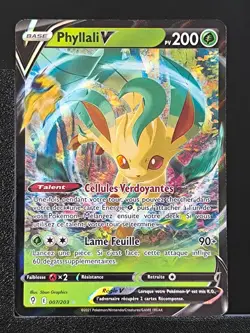 Carte Pokemon Phyllali V 007/203 EB7 Evolution Celeste - Image 1