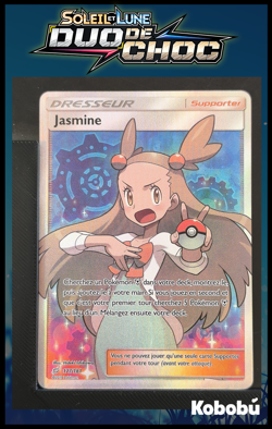 Carte Pokemon Jasmine 177/181 SL9 Duo De Choc Soleil & Lune - Image 1