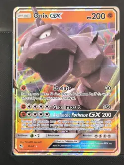 Carte Pokemon Onix 36/68 SL11.5 Destinees Occultes Soleil & Lune FR - Image 2