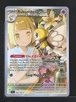 Carte Pokemon Rubombelle de Lilie 164/159 EV9 Aventures Ensemble JTG - Image 1
