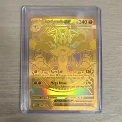( MINT ) Pokemon Mega Lucario EX Mega Hyper Rare Full Art Holo 188/132 Me01 - Image 1